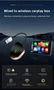 Adaptador Inalámbrico para Auto Android Auto 2 en 1 con CarPlay BT 5.4, Cable de Extensión, Plug and Play, Caja Inteligente CarPlay - Product Image 4