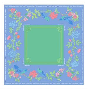 Jeu de <span class=keywords><strong>Mahjong</strong></span> Américain Thème Animaux Mignons : Patte de Chien et de Chat, Tuiles en Acrylique Double Couche Bleues et Blanches – Vente en Gros - Product Image 6