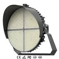 Projecteurs LED puissants 1000W SMD5050 IP68 à CRI élevé, de type modulaire, avec protection contre les surtensions, résistants aux intempéries, en aluminium, pour l'éclairage des ponts
