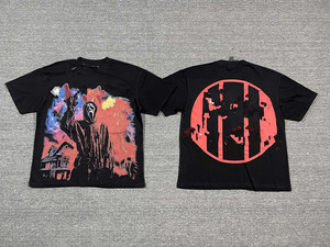 T-shirt graphique streetwear urbain, style harmonieux à imprimé audacieux, t-shirt décontracté en coton surdimensionné pour hommes et femmes - Product Image 3