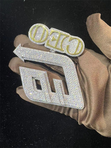 Collar con Colgante de Diamante Moissanite VVS en Plata de Ley, Personalizado OEM/ODM para Hombre y Mujer - Product Image 2