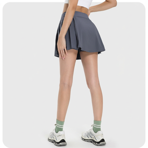 Falda de Tenis Mini Plisada para Mujer, con Bolsillos Laterales Grandes Ocultos, No Transparente, Transpirable, para Golf, Gimnasio, Uso Diario, Venta al Por Mayor - Product Image 5