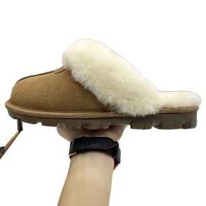 Chaussons décontractés unisexes en fourrure intégrée pour <span class=keywords><strong>homme</strong></span> et femme, fabriqués par Snow Boots, modèle Star Fur Mop - Product Image 1