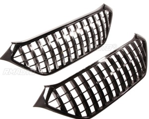 Grille de pare-chocs avant de voiture, grilles de course, calandre pour Hyundai Tucson 2015-2018, kit carrosserie, accessoires automobiles - Product Image 5