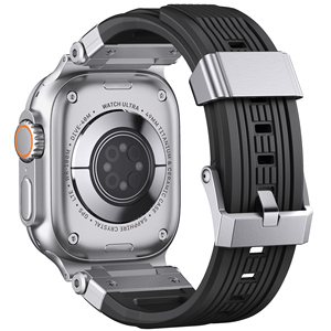 Bracelets de montre étanches en TPU de style mécanique, tendance et best-sellers, pour <span class=keywords><strong>Apple</strong></span> <span class=keywords><strong>Watch</strong></span> Series 11 46mm - Product Image 2