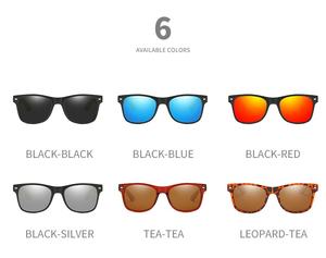 Lunettes de soleil polarisées rondes TAC personnalisées avec logo pour hommes et femmes, monture intégrale de couleur classique, protection UV - Product Image 5