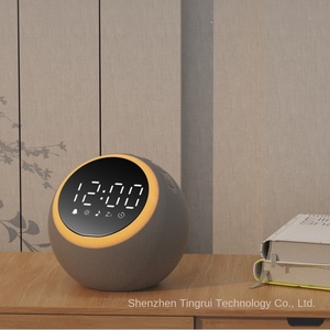 25 âm thanh nhẹ nhàng loa đồng hồ báo thức với ánh sáng ban đêm thông minh âm thanh sức khỏe máy tiếng ồn trắng máy Dimmable phòng ngủ - Product Image 4