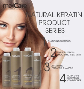 Maxcare Braziliaanse Keratine Gladmakende Behandeling Voor Haarextensies En Pruiken Organische En Voedende Oem Keratine Verzorging - Product Image 6