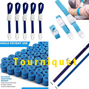 ผ้าพันแผลรัดห้ามเลือดแบบใช้แล้วทิ้งชนิดใส ทำจาก TPE สำหรับการเก็บตัวอย่างเลือด - Product Image 5