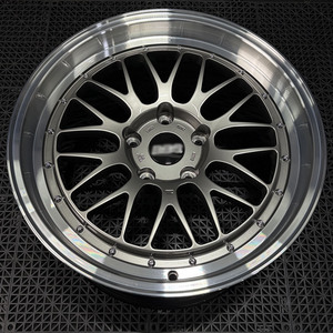 Jantes forgées LM noires et grises 5x114.3 5x112 5x120 Deep Dish pour voitures particulières <span class=keywords><strong>BBS</strong></span> LM BMW Audi GT F80 F90 E46 M3 M4 F30 - Product Image 2