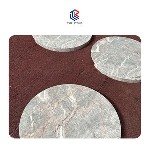 โต๊ะทรงกลมหินอ่อนสีขาวสำหรับโครงการโรงแรมวิลล่า TMZ การออกแบบที่ทันสมัยสำหรับโครงการโรงแรมวิลล่า fior Di Bosco - Product Image 4