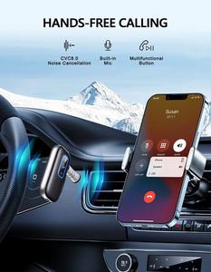 Bộ Thu <span class=keywords><strong>Bluetooth</strong></span> J35 Giắc Cắm 3.5Mm Bộ Chuyển Đổi Không Dây Kết Nối 2 Thiết Bị Rảnh Tay Bộ Thu Âm Thanh BT <span class=keywords><strong>5</strong></span>.0 Mic Tích Hợp - Product Image 5