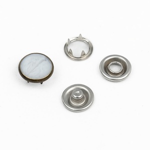 กระดุมแป๊กโลหะแบบมุก 9.5 มม. แบบกำหนดเองได้ กระดุมห้าขา - Product Image 5