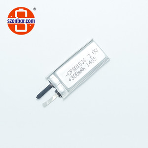 Enbar CP301536 3,0 V 300mAh Batería <span class=keywords><strong>de</strong></span> litio primaria para rastreador GPS Equipo <span class=keywords><strong>de</strong></span> <span class=keywords><strong>distribución</strong></span> logística <span class=keywords><strong>de</strong></span> <span class=keywords><strong>cadena</strong></span> <span class=keywords><strong>de</strong></span> frío - Product Image 2