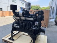 Ensemble moteur diesel marin 6 cylindres refroidi par eau SCDC SDEC G128ZLCa2 236 kW 1500 tr/min pour bateau de pêche commercial