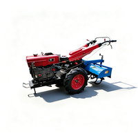 Landbouwmachines Looptractor Schijfploeg 2-wiel looptractor Landbouw motorfrees Mini handtractor