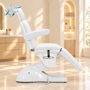 Fauteuil électrique pour soins du visage, lit d'esthétique inclinable réglable, <span class=keywords><strong>table</strong></span> de massage pour spa, salon de beauté, équipement pour tatouage et extensions de cils - Product Image 3