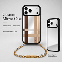 Funda Magnética para Teléfono con Espejo, Personalizable con Logotipo, Material TPU, PC y Acrílico, Admite Personalización en Pequeños Lotes, Envío Rápido
