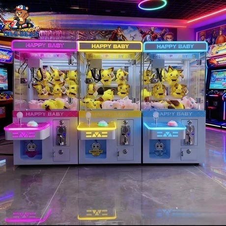 Top Rated Mini Claw Machine Coin Operated Arcade Game Machine Small Toy Crane Vending Machine for Retail and Wholesale Use