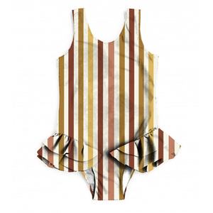 Traje de Baño de Verano Personalizado sin Mangas para Niñas, Traje de Baño con Volantes para Niñas de 1 a 6 Años, Bikinis para Niños, Ropa de Playa - Product Image 4