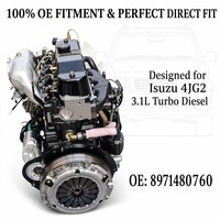 Rakitan Mesin Diesel Turbo GOLDMAX Isuzu 4JG2 3.1L 8971480760 untuk Trooper Bighorn MU Holden Jackaroo 4JG2-T Motor