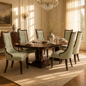 Sillas de Comedor Nórdicas de Madera Maciza, Modernas, Creativas, para el Hogar, Restaurantes, Hoteles, Mesas y Sillas, Sillas con Respaldo - Product Image 2