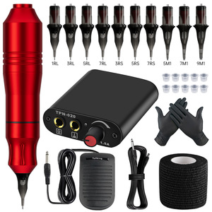 Kit Profesional de Máquina de Tatuaje Inalámbrica, Juego Completo para Artistas del Arte Corporal, Suministro al por Mayor - Product Image 3