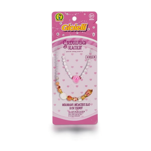 Ensemble de colliers perlés Gioielli pour enfants avec breloques licorne et sirène 3 ans et plus - Product Image 2