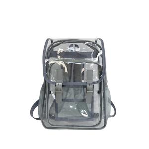 Sac à dos décontracté et sportif en PVC transparent de grande taille, de haute qualité, tendance et résistant - Product Image 6