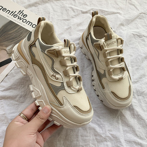 Nouvelles chaussures décontractées de sport respirantes pour femmes, tendance printemps-été, petites chaussures blanches - Product Image 4