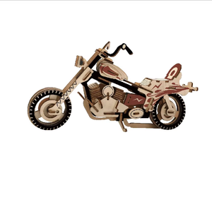 Puzzle <span class=keywords><strong>3D</strong></span> en bois pour enfants, jouets éducatifs, modèles <span class=keywords><strong>de</strong></span> <span class=keywords><strong>moto</strong></span>, bricolage, livraison gratuite, pièces - Product Image 6
