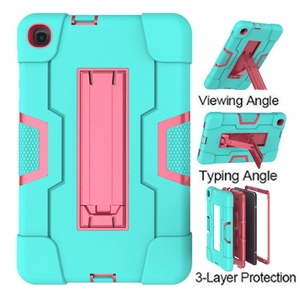 Funda Protectora de Silicona de 3 Capas a Prueba de Golpes para Tablet Samsung Galaxy Tab A7 Lite 8.7" T225 T220, Protector Rígido y Resistente con Soporte - Product Image 4