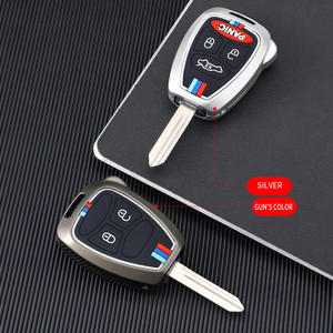 Funda Protectora para Llaves de Coche de Aleación de Zinc y Gel de Sílice para Chrysler 300C <span class=keywords><strong>YPSILON</strong></span> DODGE HORNET JEEP, Llavero, Bolsa para Llaves - Product Image 6