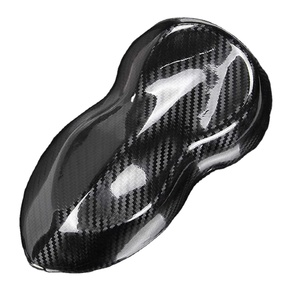 <span class=keywords><strong>Film</strong></span> d'enveloppe automobile en vinyle noir en fibre de carbone de grande quantité pour le bricolage anti-rayures du corps facile à installer sans gâchis (1.52*17m) - Product Image 4