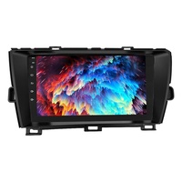 Système de navigation automobile Android 15 pour Toyota Prius 2010-2012 avec écran OLED GPS intégré 2DIN pour prise en charge WiFi CD/MP3