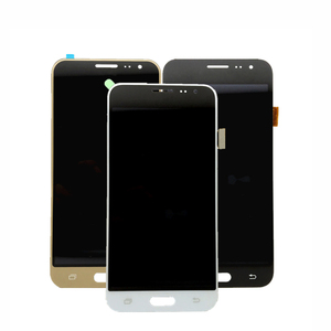 LCD di Ricambio Per Samsung <span class=keywords><strong>Galaxy</strong></span> <span class=keywords><strong>J3</strong></span> <span class=keywords><strong>2016</strong></span> J320 Display LCD Touch Screen Digitizer Assembly con Controllo di Luminosità