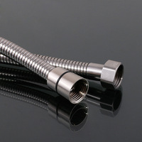 Tuyau de douche flexible anti-torsion en acier inoxydable de haute qualité pour salle de bain