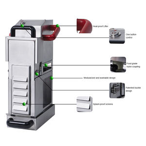 Système de filtration d'huile de cuisson, machine de nettoyage d'huile pour friteuse, <span class=keywords><strong>filtre</strong></span> <span class=keywords><strong>à</strong></span> graisse alimentaire, technologie de filtration et de nettoyage d'huile - Product Image 3