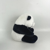 Vente en Gros Joli Panda Noir Et Blanc Animaux En Peluche Panda Peluche Peluche