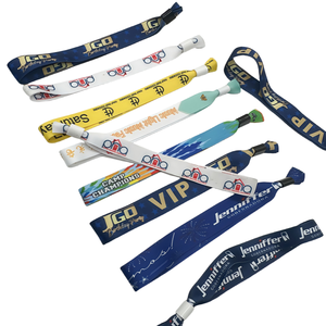 Pulsera de Tela Elástica de Poliéster con Imitación de Tejido Antiguo, Ecológica y Personalizable, Impresa por Transferencia de Calor, Promocional - Product Image 3