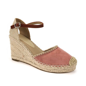 Nouvelle mode femmes chaussures Compensées en été de 8.8cm haut <span class=keywords><strong>talon</strong></span> plate-forme creuse Baotou à un bouton Fée sauvage évidé sandales - Product Image 1