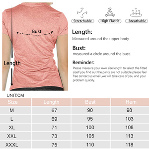 <span class=keywords><strong>2022</strong></span> moda europea y americana suelta transpirable mujeres deportes manga corta hogar ocio Tops - Product Image 6