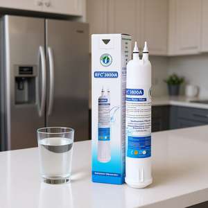 Filtre à eau pour réfrigérateur OnePurity RFC 3800A, charbon actif, plastique, durée de vie de 6 mois, installation facile - Product Image 2