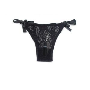 Sous-vêtements string à lacets pour femmes, noir, transparent, lingerie sexy, grande taille, fibre de polyester 95% - Product Image 3