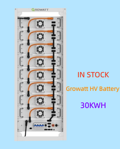 Batterie Growatt LiFePo4 Lithium Haute Tension HV 30KWH 278.4-681.6V AXE 30.0H-1HR-E1 IP20 Module Rack 6000 Cycles Puissance Électrique - Product Image 1