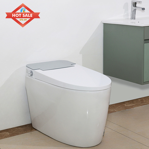 <span class=keywords><strong>Toilette</strong></span> intelligente <span class=keywords><strong>de</strong></span> luxe haut <span class=keywords><strong>de</strong></span> gamme, ovale, blanche, avec fonctionnalités avancées, glaçure blanche, automatique, avec télécommande - Product Image 4