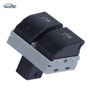 6Q0959858A YAOPEI interruptor de ventanilla eléctrica trasera para Volkswagen <span class=keywords><strong>SEAT</strong></span> 2 colores - Product Image 4