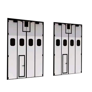 Portes coulissantes pliantes décoratives intérieures personnalisées en aluminium à double vitrage Sûr pour l'extérieur Métal pliable Industriel <span class=keywords><strong>Hormann</strong></span> - Product Image 4
