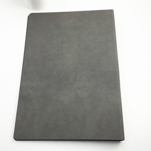 Oem A4 đen PU Leather Ring Binder thư mục tập tin kinh doanh Faux Leather họp Organizer clipboard danh mục đầu tư - Product Image 4