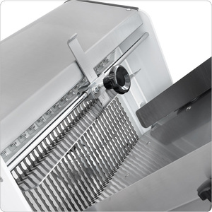 Linkrich thép không gỉ thương mại điện 31pcs bánh mì nướng Slicer Cutter <span class=keywords><strong>New</strong></span> 220V khách sạn bánh mì máy cắt bánh mì - Product Image 2